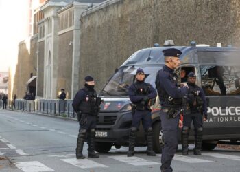 Archivo - Policía francesa, imagen de archivo.Europa Press/Contacto/Alexis Sciard - Archivo