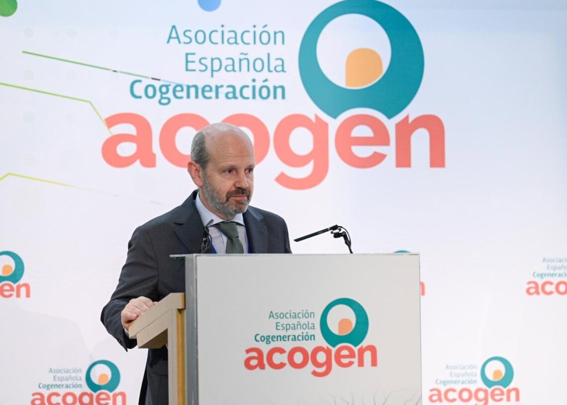 El presidente de Acogen, José Ignacio CastilloACOGEN