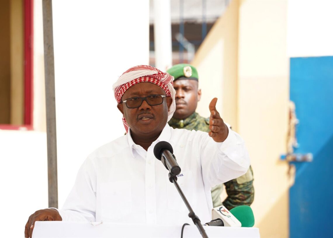 El presidente de Guinea Bissau, Umaro Sissoco Embaló, durante un acto en la capital, Bissau (archivo)Europa Press/Contacto/Si Yuan