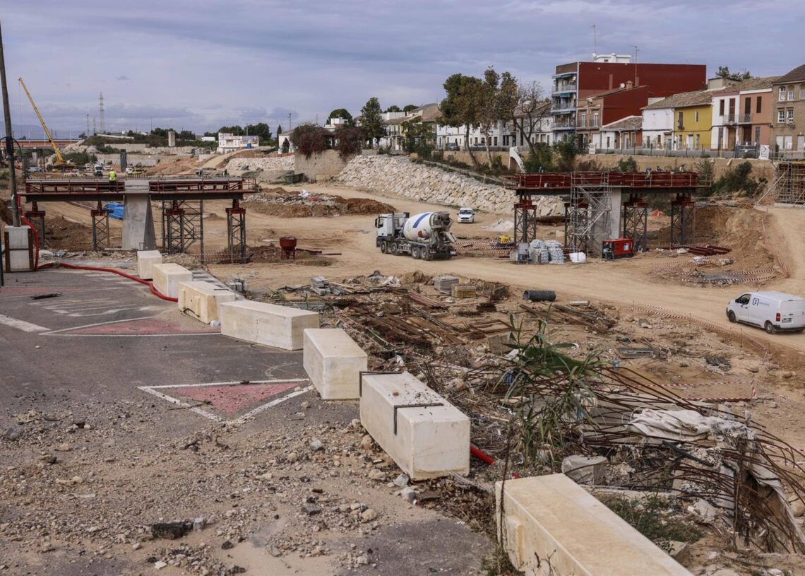 Vistas de la reconstrucción de Picanya un año después de la tragedia de la dana, a 14 de noviembre de 2025, en Picanya, Valencia, Comunidad Valenciana (España). Rober Solsona - Europa Press