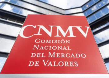 Exterior de la sede de la Comisión Nacional del Mercado de Valores (CNMV), a 20 de noviembre de 2025, en Madrid (España).Eduardo Parra - Europa Press