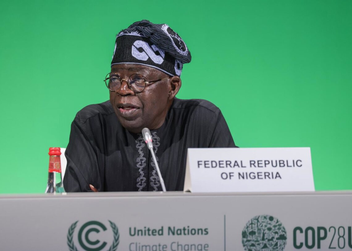 Archivo - El presidente de Nigeria, Bola Tinubu (archivo)Christophe Viseux/COP28/dpa - Archivo