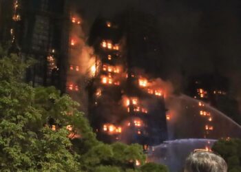 Múltiples rascacielos en llamas en el complejo residencial Wang Fuk Court, en Hong KongEuropa Press/Contacto/Tmhk