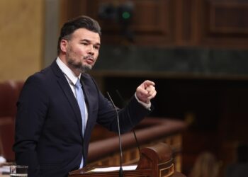 El portavoz de ERC en el Congreso, Gabriel RufiánEduardo Parra - Europa Press