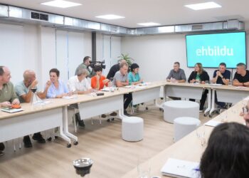 Archivo - El secretario general de EH Bildu, Arnaldo Otegi, en la conferencia política de la formaciónUnanue - Europa Press - Archivo