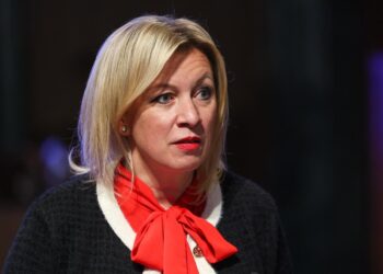 La portavoz del Ministerio de Exteriores de Rusia, Maria Zajarova, durante un acto en Moscú (archivo)Europa Press/Contacto/Sergei Bulkin