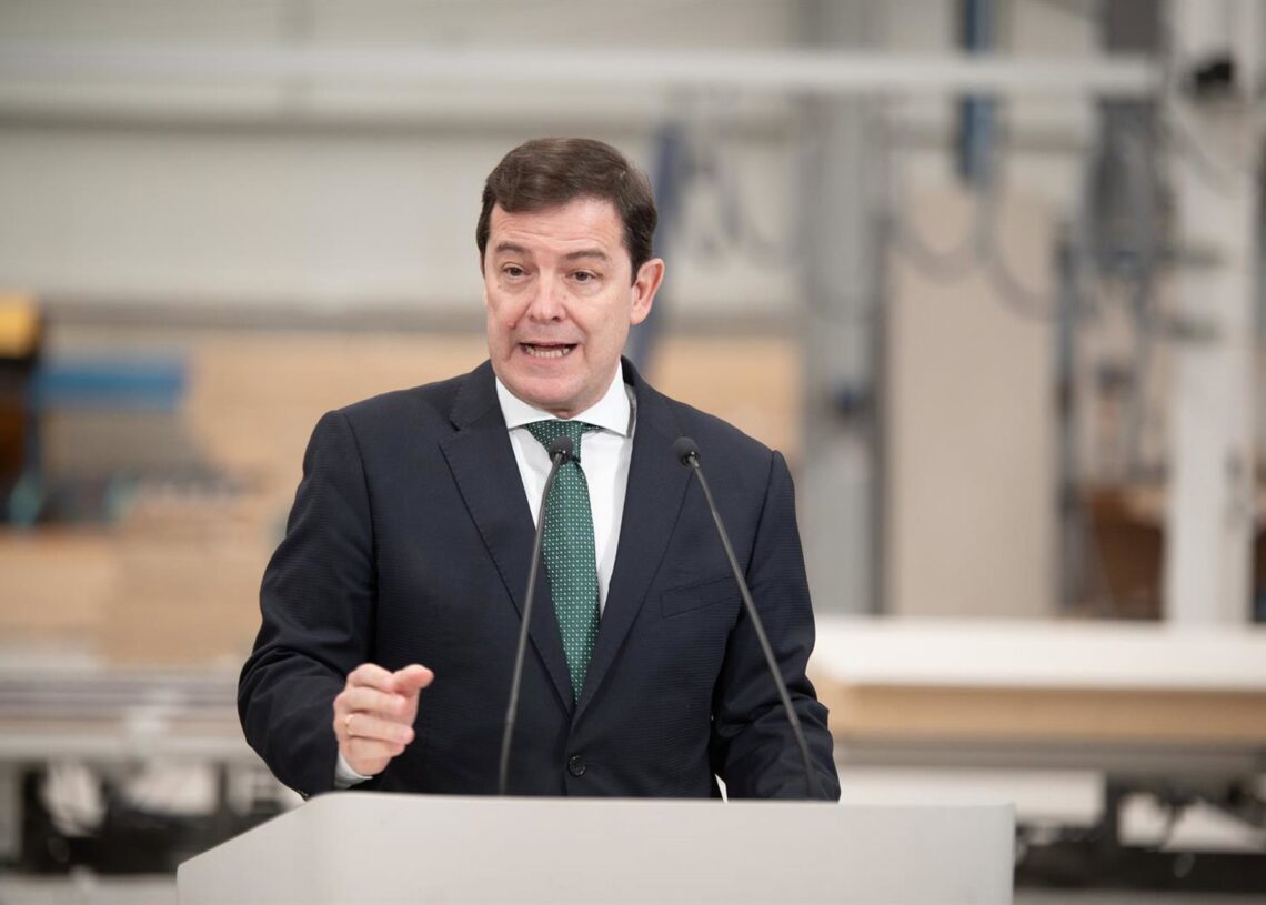 Archivo - El presidente de la Junta de Castilla y León y del PP regional, Alfonso Fernández Mañueco.Isa Saiz - Europa Press - Archivo