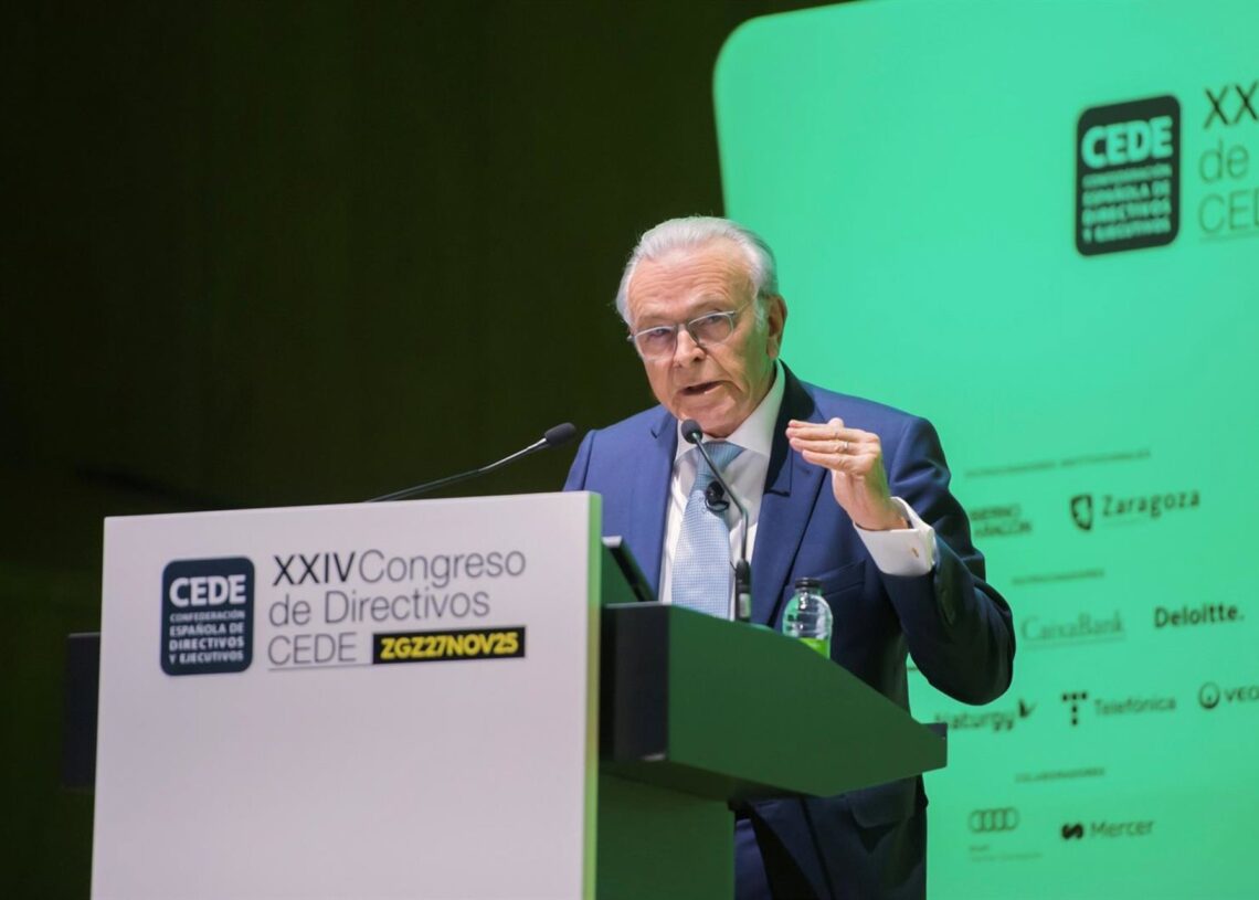 El presidente de la Fundación CEDE, Isidro Fainé.CEDE