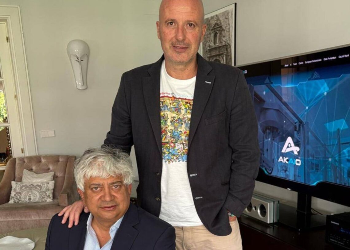 De Izda a Dcha: Hitendra Patel (Cofundador, Producto y Ventas) y Juan Manuel Gutiérrez Alcubilla (Cofundador y Consejero Delegado)KYRA