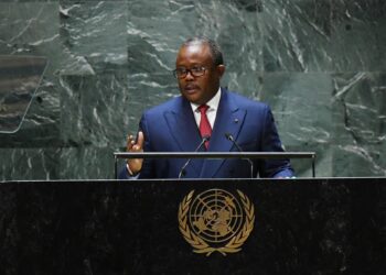 Archivo - El presidente derrocado de Guinea Bissau, Umaro Sissoco EmbalóLiu Jie / Xinhua News / Contactophoto - Archivo