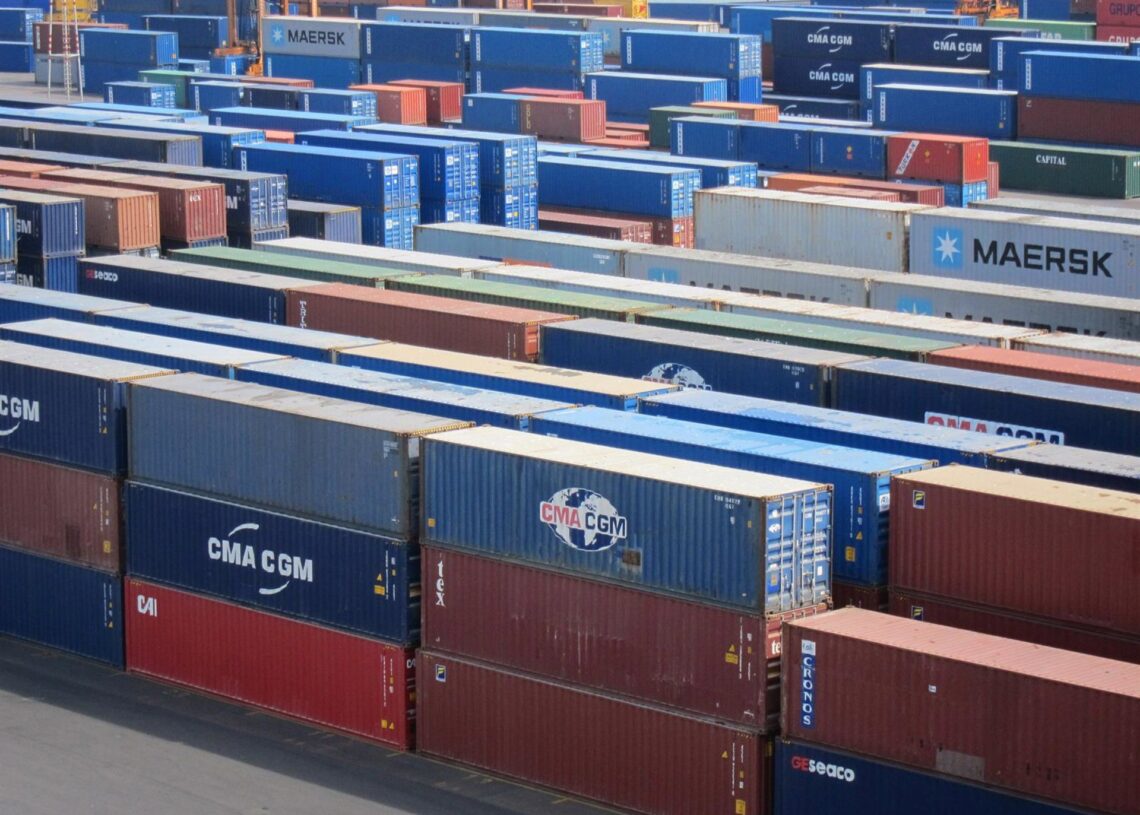 Archivo - Contenedores de exportaciónEUROPA PRESS - Archivo