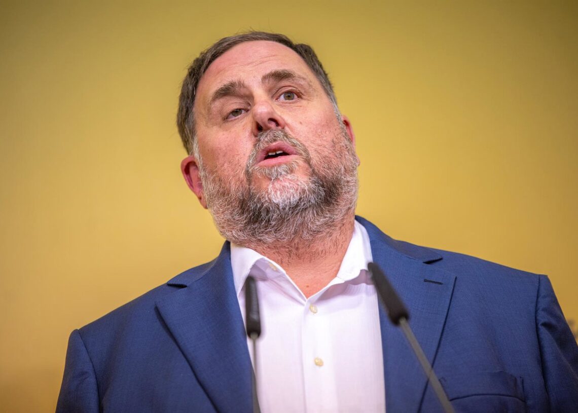 Archivo - El presidente de ERC, Oriol Junqueras.Lorena Sopêna - Europa Press - Archivo