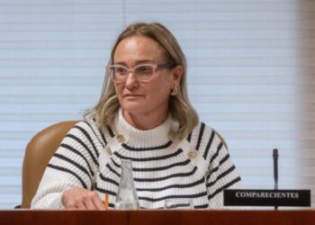 Archivo - La interventora de la Universidad Complutense de Madrid (UCM), María Elvira Gutiérrez-Vierna, durante la Comisión de Investigaciónen la Asamblea de Madrid, a 13 de noviembre de 2024. Archivo.Eduardo Parra - Europa Press - Archivo