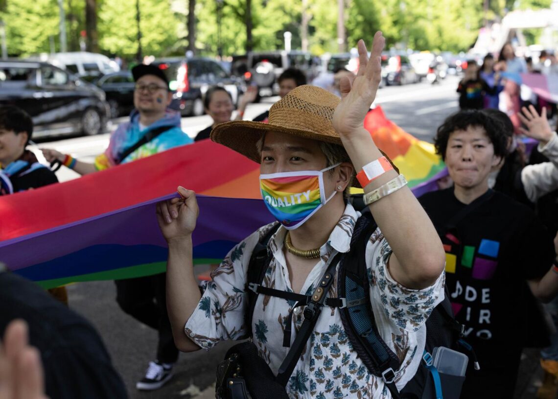 Archivo - Imagen de archivo de la marcha del Orgullo 2023 en JapónEuropa Press/Contacto/Stanislav Kogiku - Archivo
