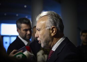 El e Política Territorial y Memoria Democrática, Ángel Víctor Torres, durante el Congreso España 360º, en el Hotel Palace, a 27 de noviembre de 2025, en Madrid (España). Jesús Hellín - Europa Press