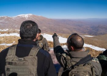 Archivo - Imagen de archivo de militares israelíes en el monte Hermón, en la zona de amortiguación con SiriaMINISTERIO DE DEFENSA DE ISRAEL - Archivo
