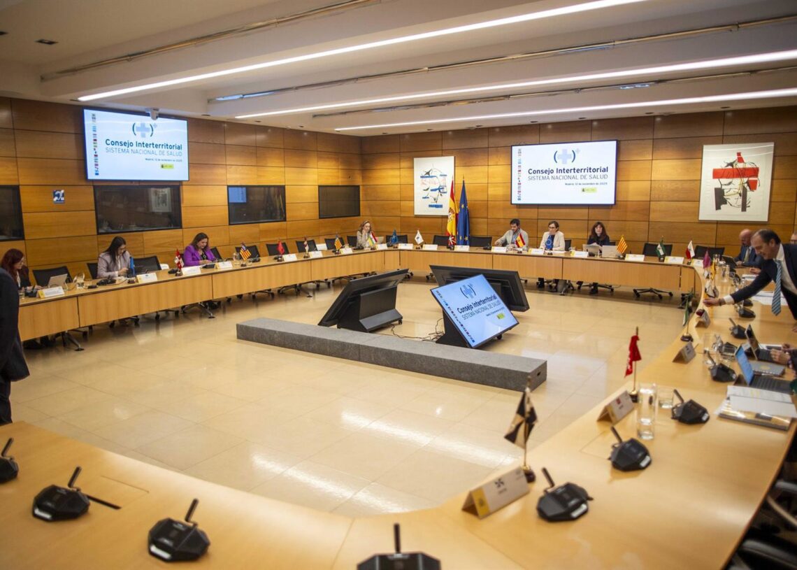 Imagen de archivo de una reunión del Consejo Interterritorial del Sistema Nacional de Salud (CISNS).B THEVENIN