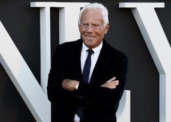 Archivo - El diseñador italiano Giorgio Armani.ACTION PRESS VÍA EUROPA PRESS - Archivo