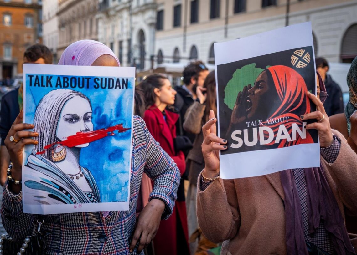 Protesta en Italia contra la crisis humanitaria en Sudán (archivo)Europa Press/Contacto/Marco Di Gianvito