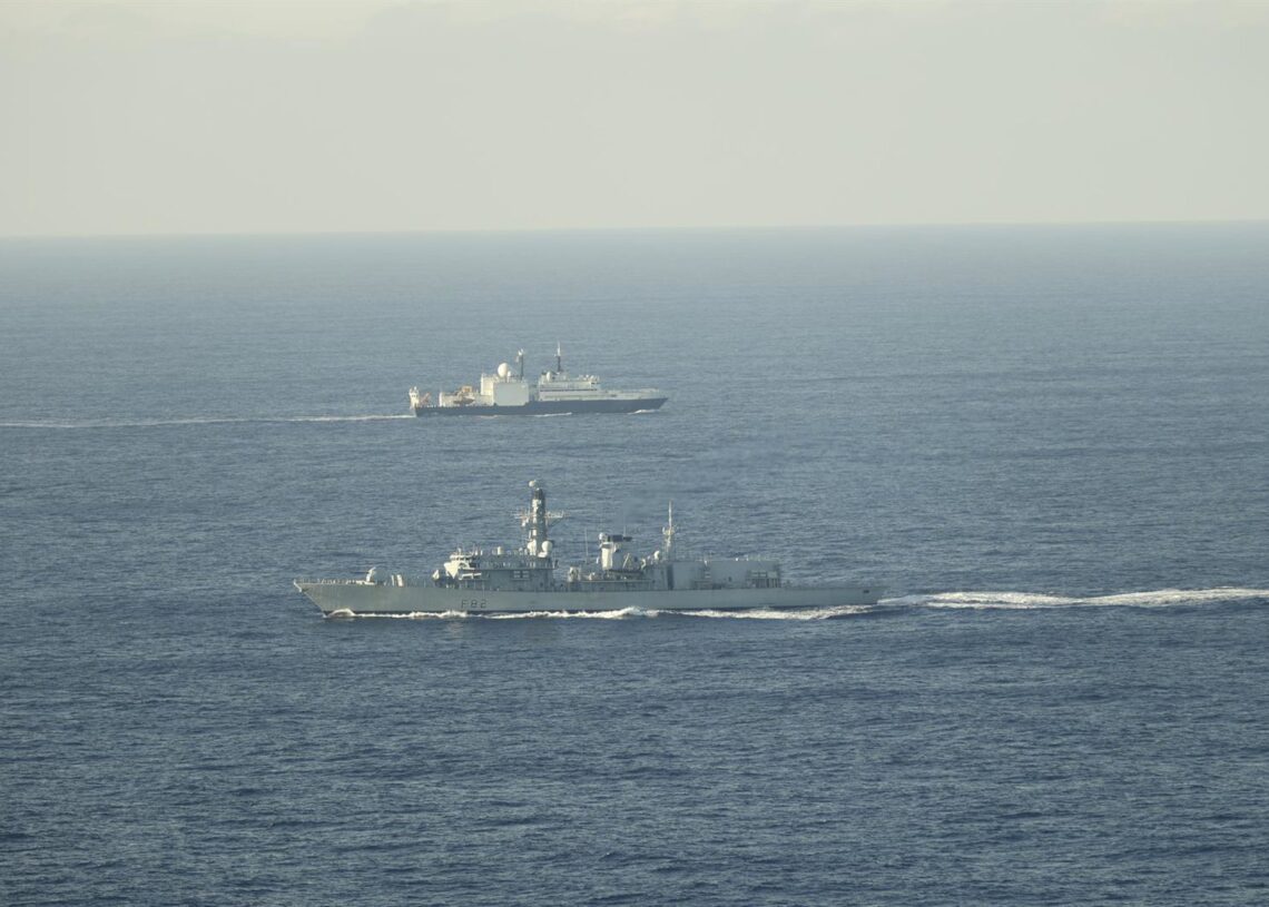 Archivo - Despliegue militar británico para vigilar a la 'flota en la sombra' de Rusia Europa Press/Contacto/Royal Navy - Archivo
