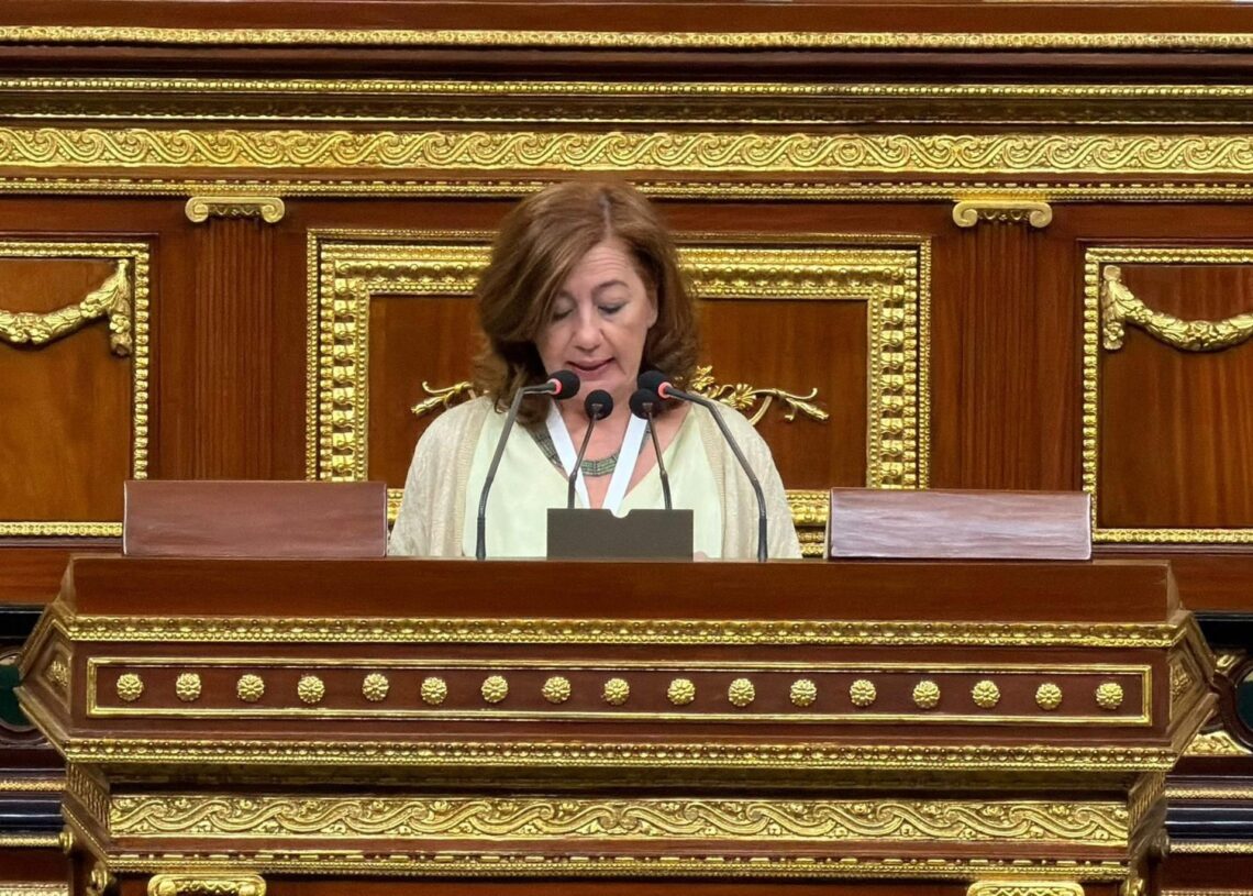 Archivo - La presidenta del Congreso, Francina ArmengolCONGRESO - Archivo