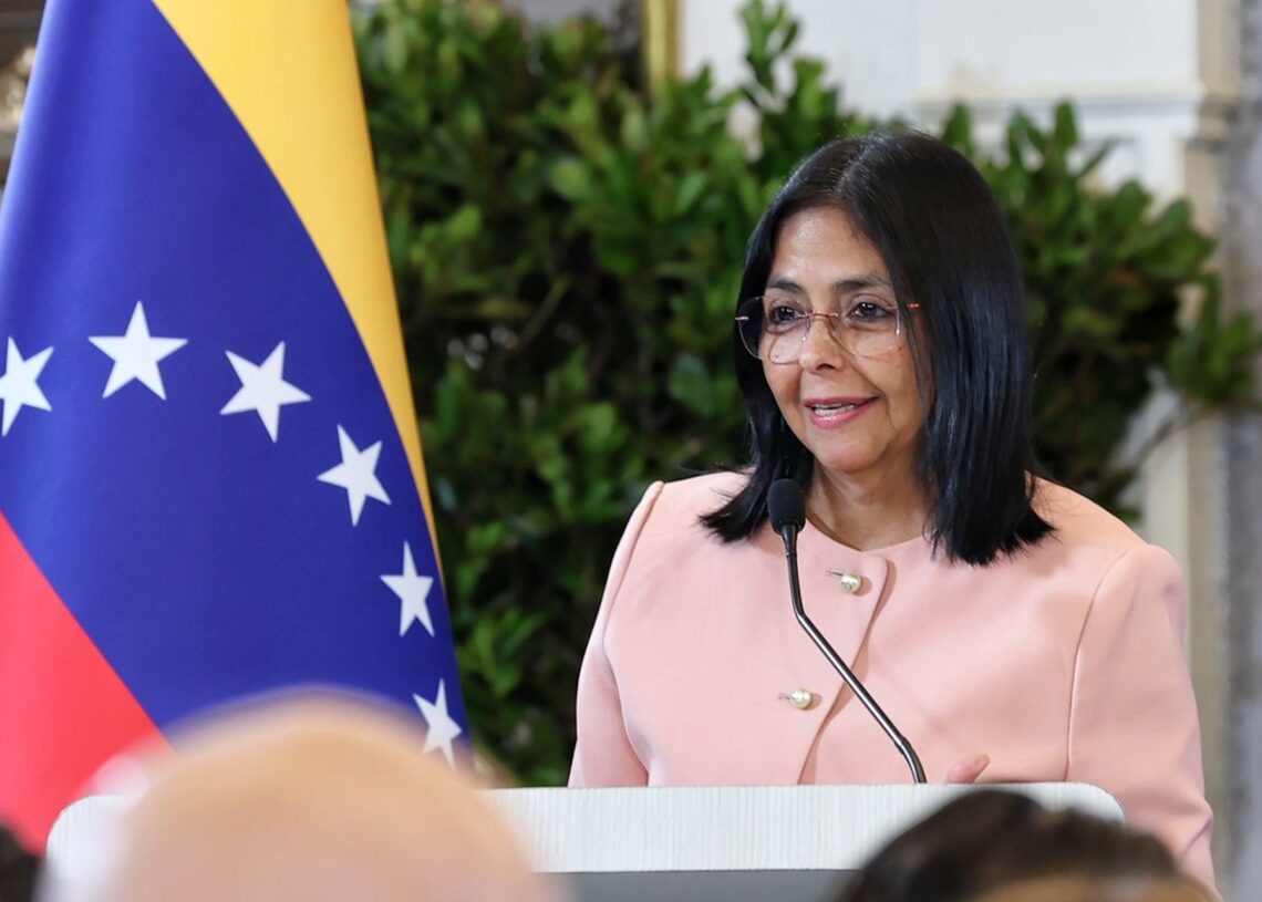 Archivo - La vicepresidenta de Venezuela, Delcy Rodríguez. Europa Press/Contacto/Wei Neiruilaquanguodaibiaoda