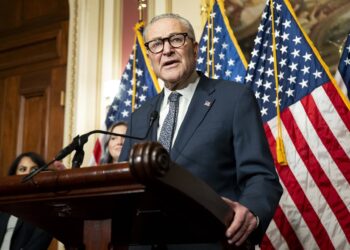 Archivo - El líder de la minoría demócrata en el Senado, Chuck Schumer Europa Press/Contacto/Michael Brochstein - Archivo