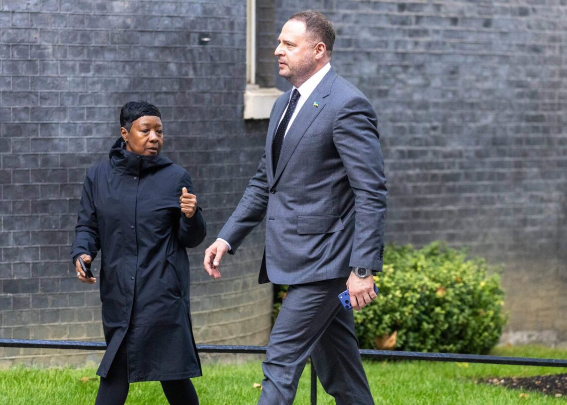 Archivo - El exasesor presidencial ucraniano Andri Yermak, durante una visita a Londres (Reino Unido) Europa Press/Contacto/Tayfun Salci - Archivo