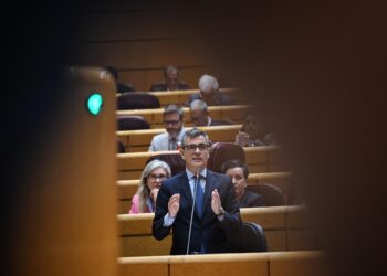 Archivo - El ministro de la Presidencia, Justicia y Relaciones con las Cortes, Félix Bolaños, interviene durante una sesión de control al Gobierno en la Cámara Alta, a 21 de octubre de 2022, en Madrid (España).Fernando Sánchez - Europa Press - Archivo