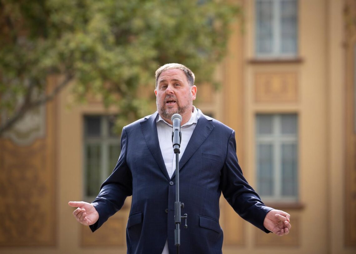 Archivo - El presidente de ERC, Oriol Junqueras.David Zorrakino - Europa Press - Archivo