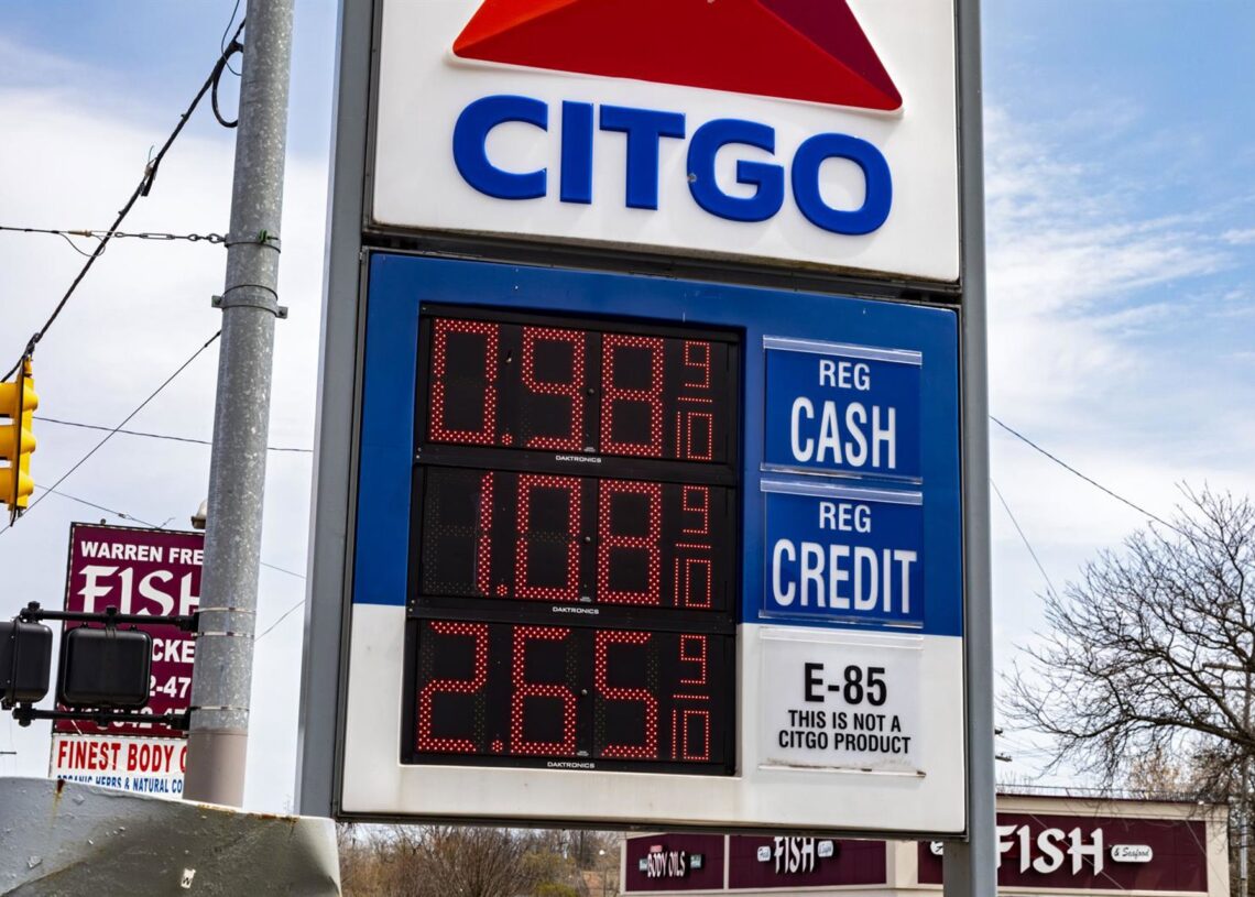 Archivo - Estación de servicio de Citgo en Detroit, Estados UnidosEuropa Press/Contacto/Jim West - Archivo