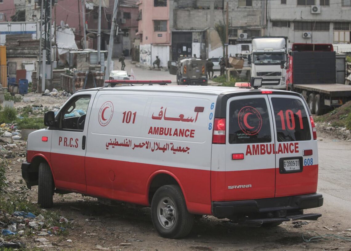 Archivo - Ambulancia en Cisjordania (archivo)Europa Press/Contacto/Nasser Ishtayeh - Archivo