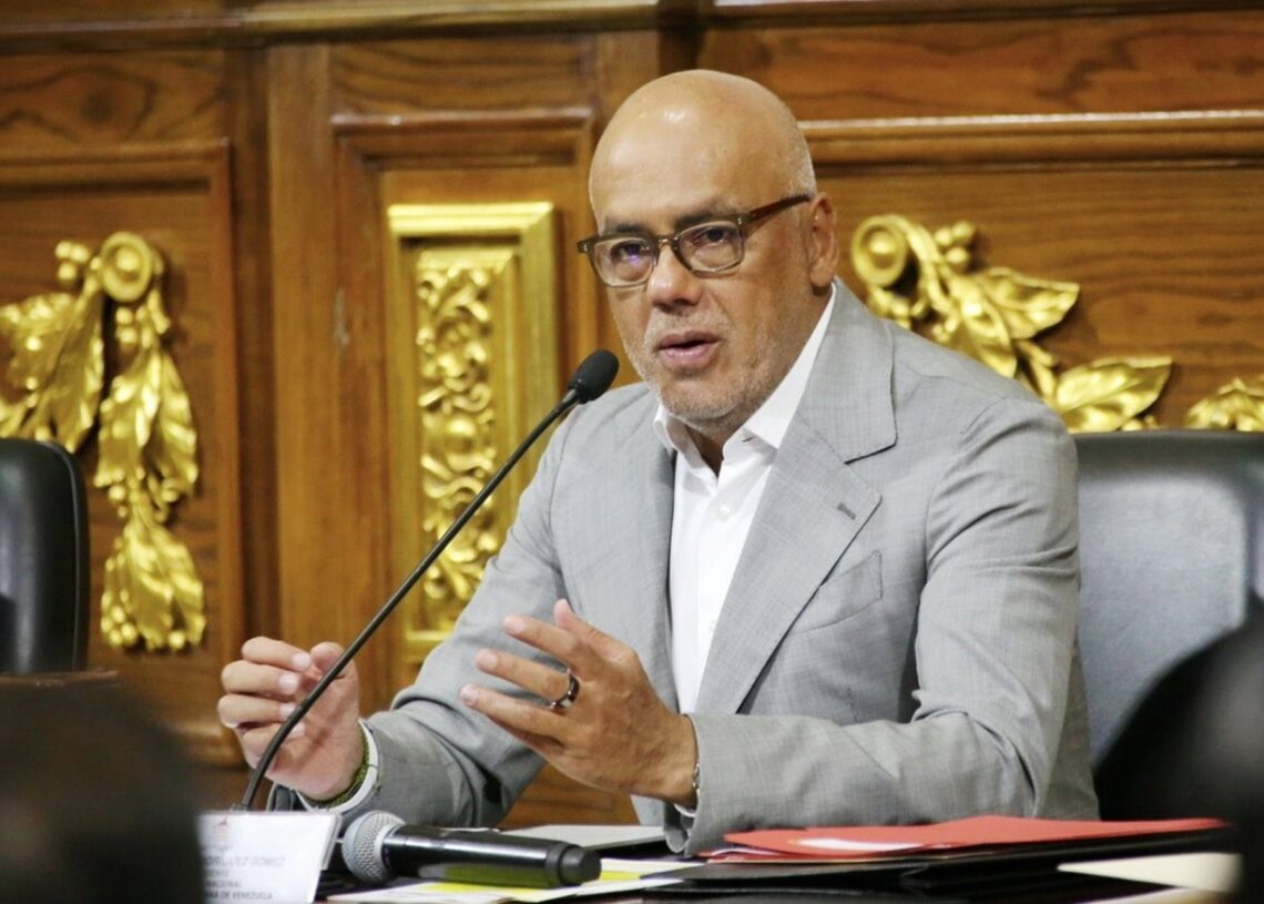 Archivo - El presidente de la Asamblea Nacional de Venezuela, Jorge RodríguezASAMBLEA NACIONAL DE VENEZUELA - Archivo