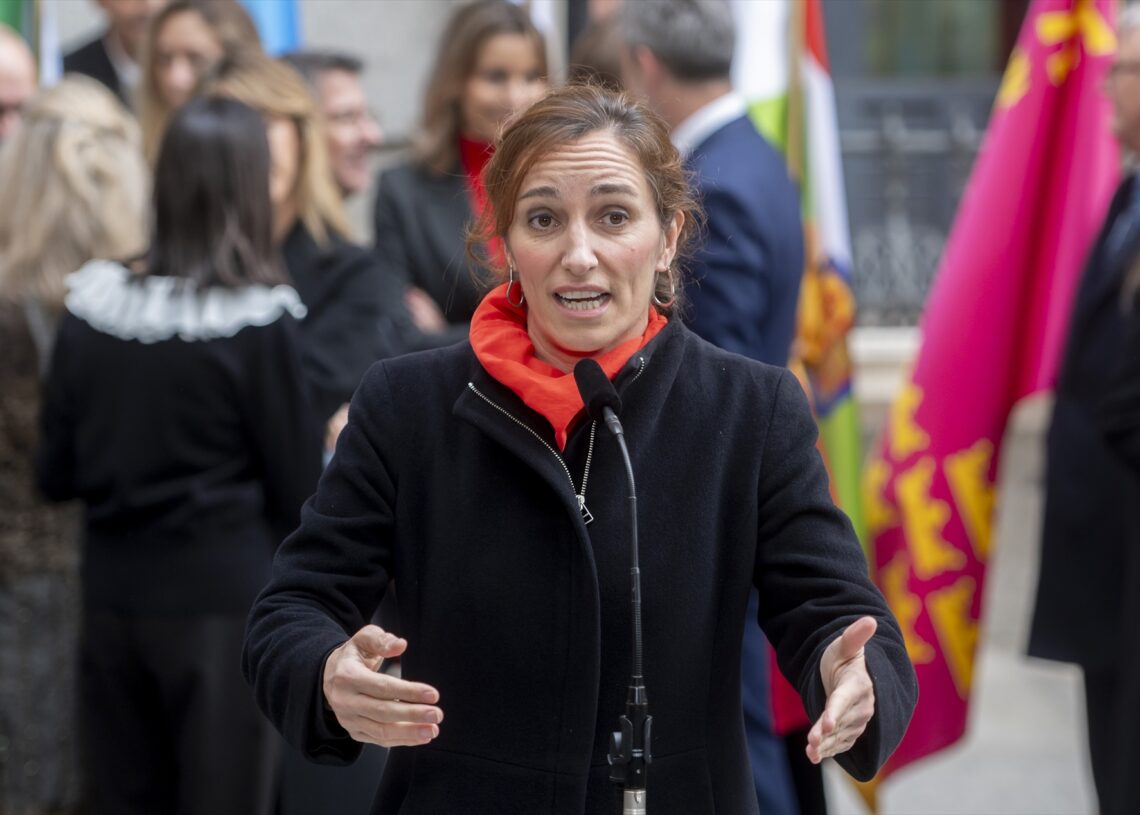 La ministra de Sanidad, Mónica García. Alberto Ortega/Europa Press.