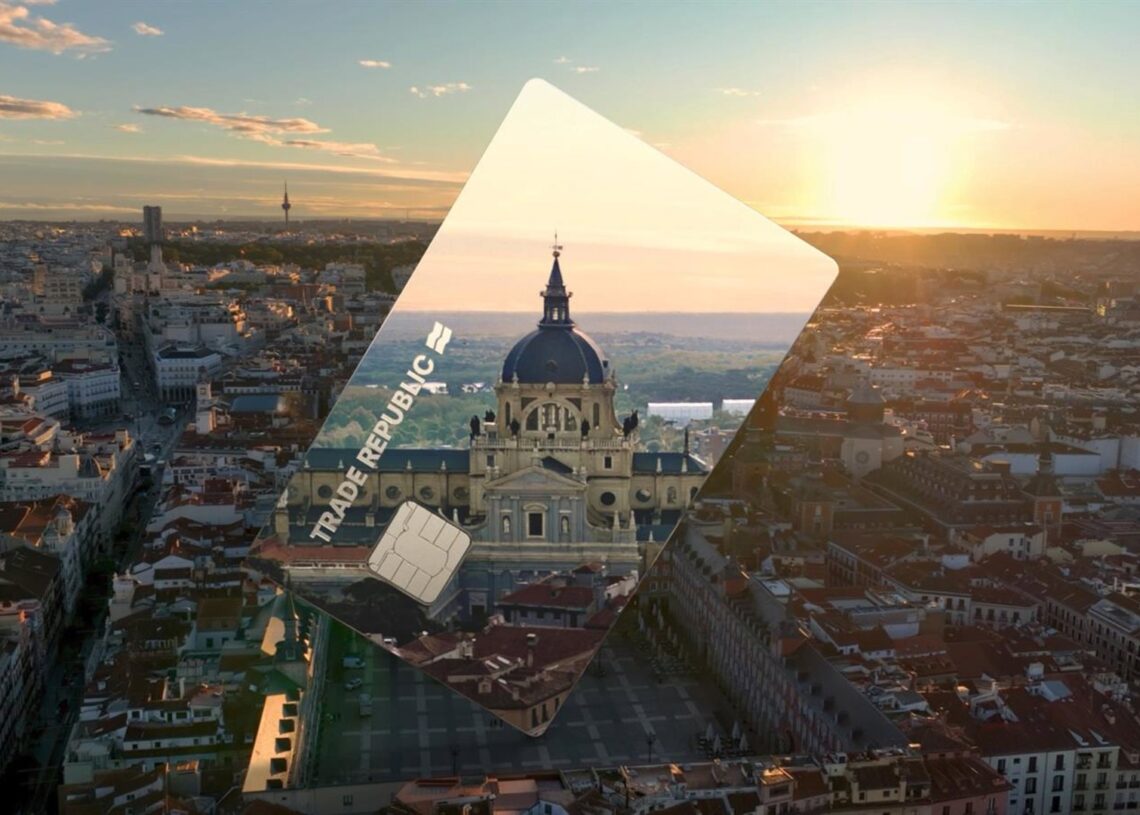 Archivo - Recurso de Trade Republic sobre el 'skyline' de Madrid (España).TRADE REPUBLIC - Archivo