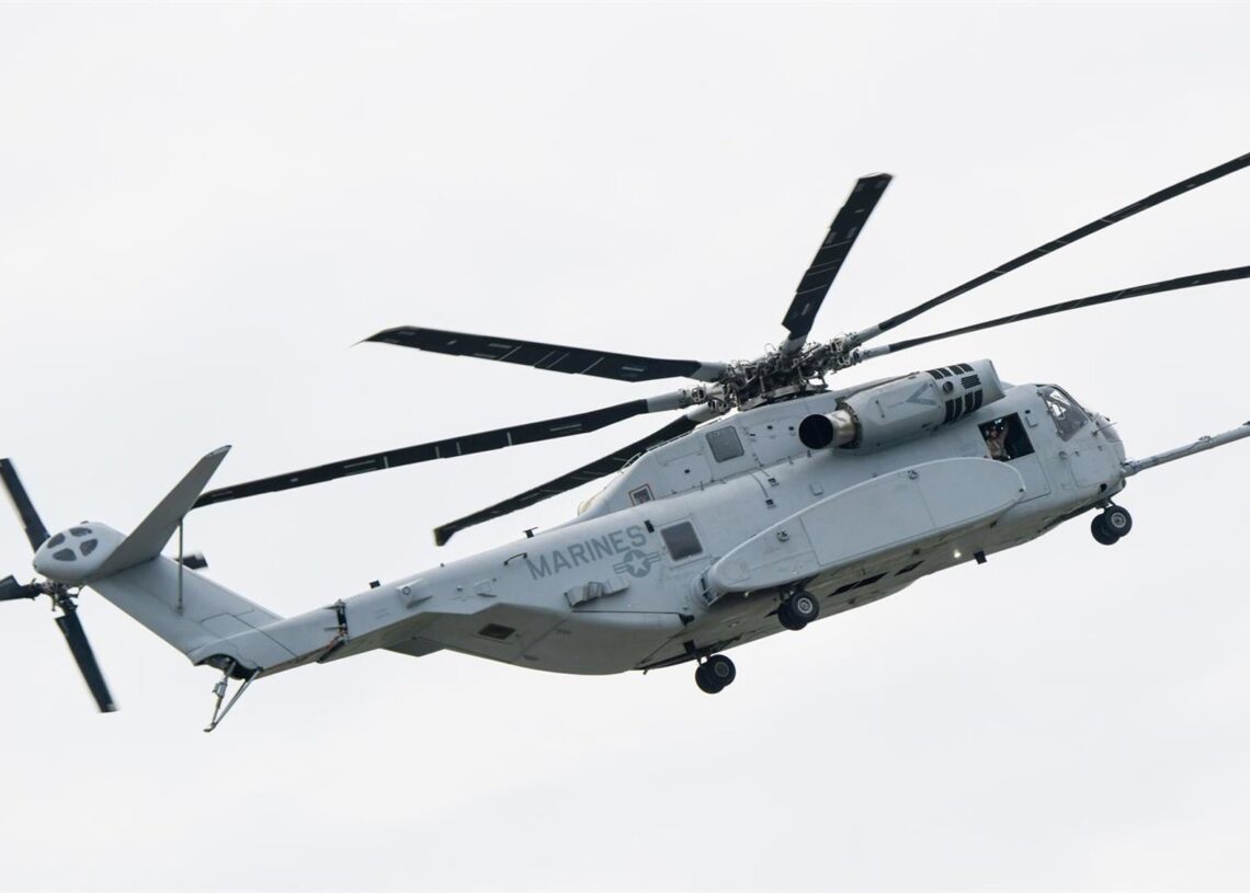 Archivo - Un helicóptero CH-53K de Lockheed Martin.Patrick Pleul/dpa-Zentralbild/dp - Archivo