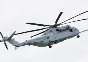 Archivo - Un helicóptero CH-53K de Lockheed Martin.Patrick Pleul/dpa-Zentralbild/dp - Archivo
