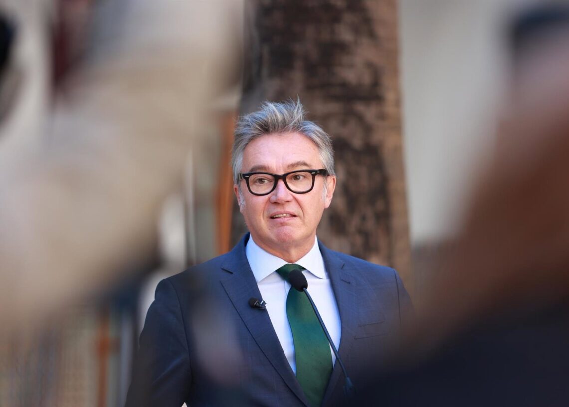 El portavoz del grupo parlamentario Vox en Andalucía, Manuel Gavira (Fotografía de Archivo)Rocío Ruz - Europa Press