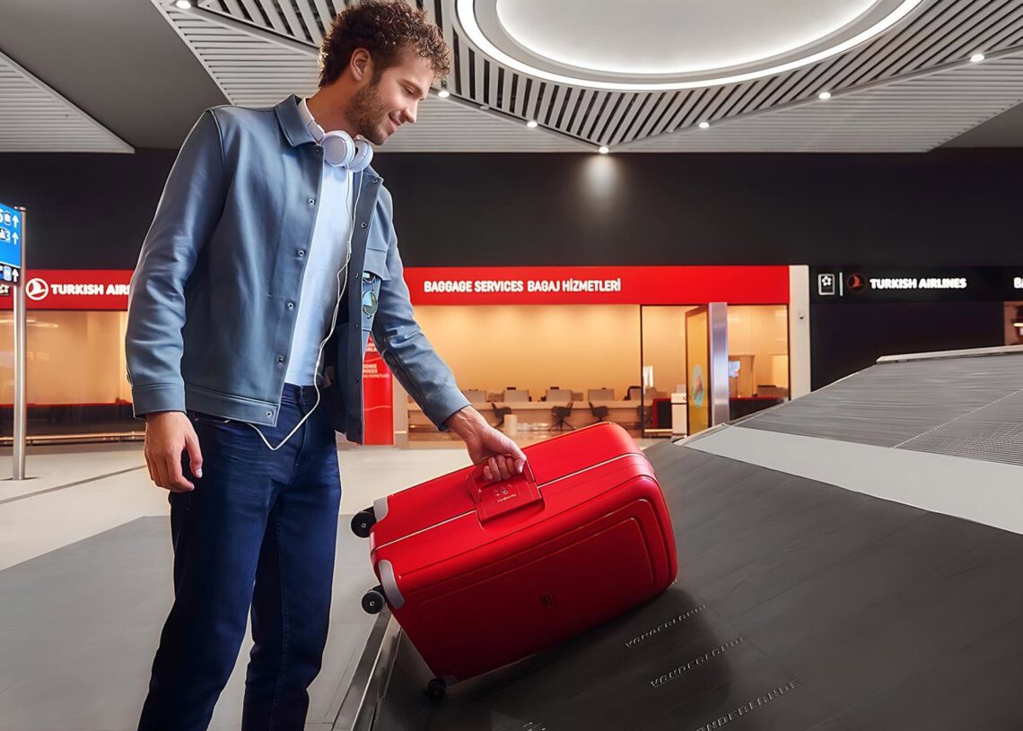 Turkish Airlines lanza un servicio de seguimiento de equipaje inteligente desde este lunes de la mano de Samsung.TURKISH AIRLINES