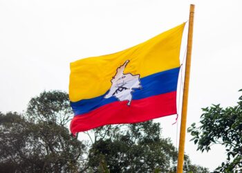 Archivo - Bandera de las FARC.Europa Press/Contacto/Sebastian Marmolejo