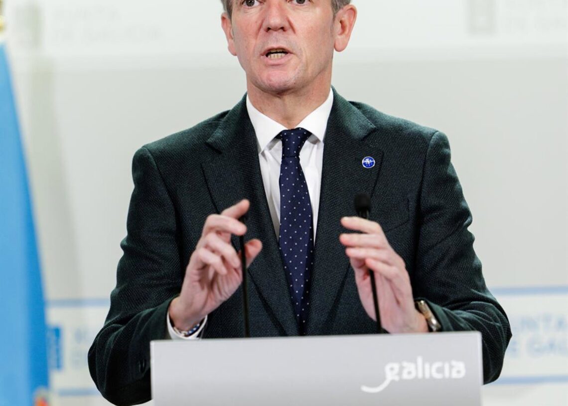 Rueda comparece tras el Consello de la Xunta.DAVID CABEZÓN @ XUNTA