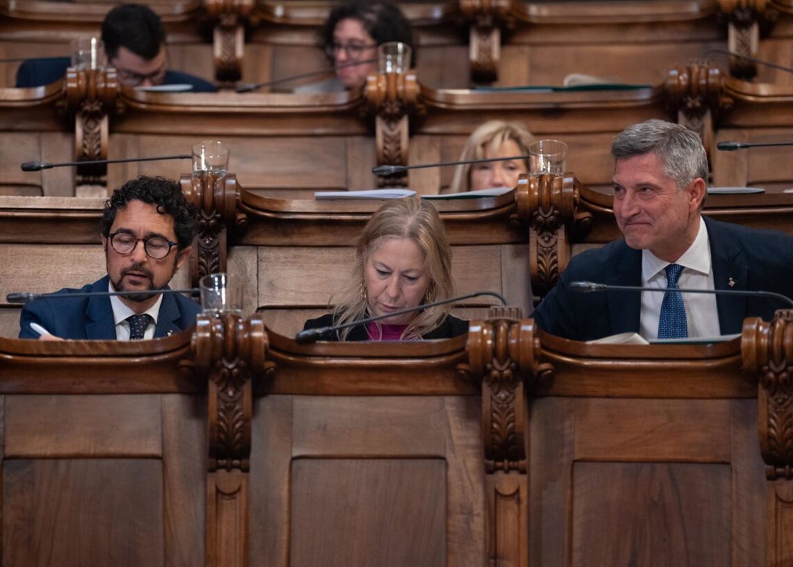 Archivo - Concejales de Junts en el Ayuntamiento de BarcelonaDavid Zorrakino - Europa Press - Archivo