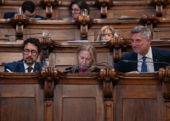 Archivo - Concejales de Junts en el Ayuntamiento de BarcelonaDavid Zorrakino - Europa Press - Archivo