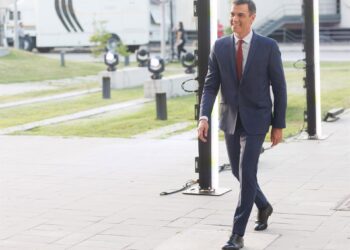 Archivo - El presidente del Gobierno y candidato a la reelección por el PSOE, Pedro Sánchez, a su llegada al debate electoral organizado por RTVE bajo el título ‘23J el debate final’, en el Estudio 6 de Prado del Rey, a 19 de julio de 2023, en Madrid (EspEduardo Parra - Europa Press - Archivo