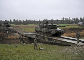 Ejercicios militares en Artjarvi, Finlandia. Markku Ulander/Lehtikuva/dpa