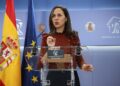 La portavoz de Podemos en el Congreso, Ione Belarra, durante una rueda de prensa en el Congreso de los Diputados, a 2 de diciembre de 2025, en Madrid (España).Alejandro Martínez Vélez - Europa Press