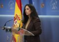 La portavoz de Vox en el Congreso, Pepa Millán, durante una rueda de prensa en el Congreso de los Diputados, a 2 de diciembre de 2025, en Madrid (España).Alejandro Martínez Vélez - Europa Press