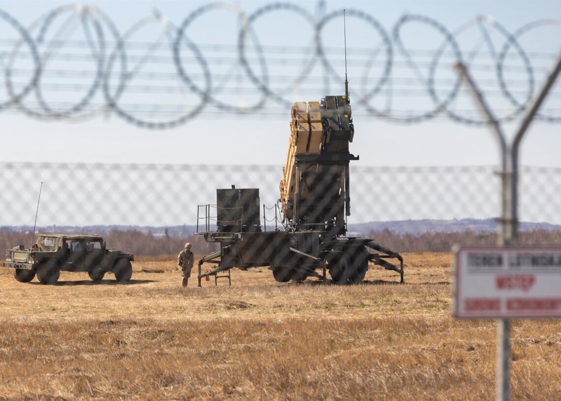 Archivo - Sistemas de misiles Patriot en el aeropuerto polaco de Rzeszów.Europa Press/Contacto/Jakub Kofluk/Fotonews