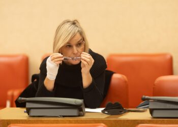 Archivo - La diputada del PNV Idoia Sagastizabal, presidenta de la comisión de investigación sobre el apagónEduardo Parra - Europa Press - Archivo