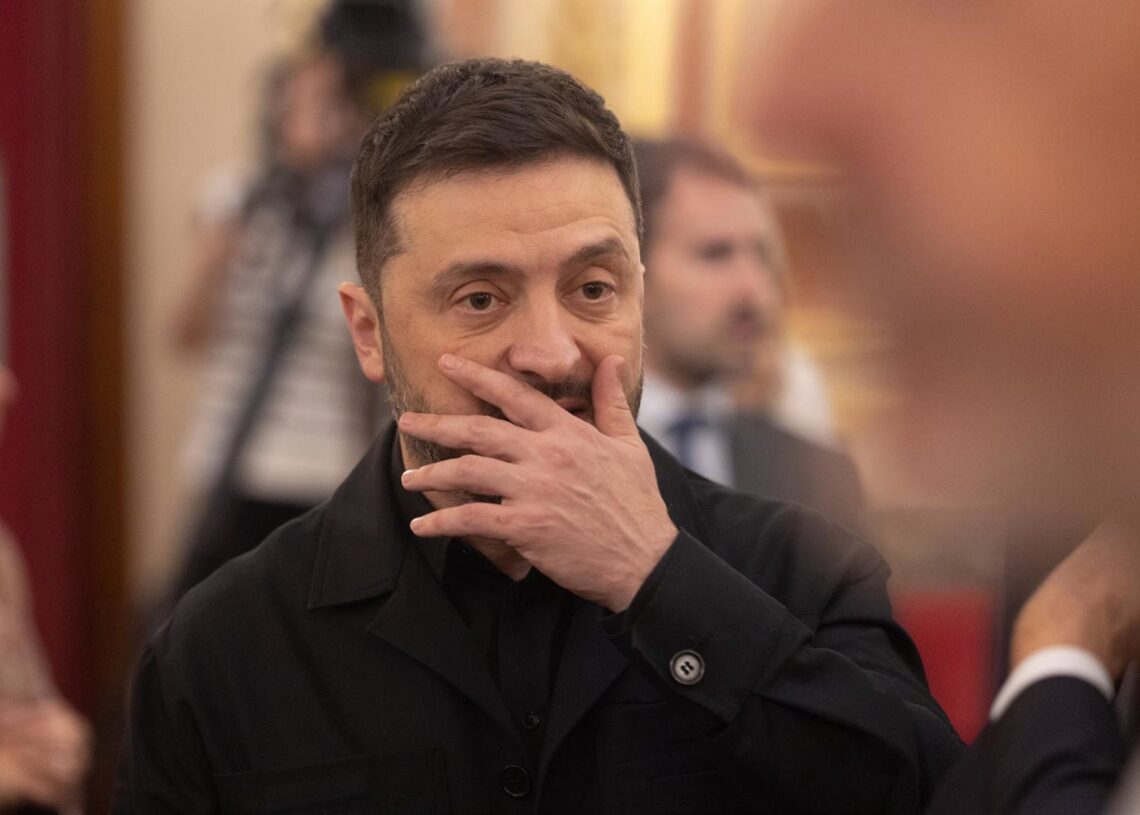 El presidente de Ucrania, Volodimir Zelenski.Eduardo Parra - Europa Press